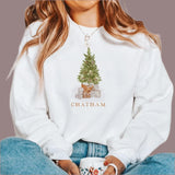 LOVE LOCAL:  CHATHAM COTTAGE TREE SWEATSHIRT