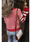 LITTLE DAISY:  THIN & WIDE STRIPE SWEATER