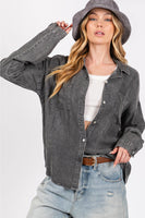 SAGE & FIG:  TENCEL DENIM SHIRT