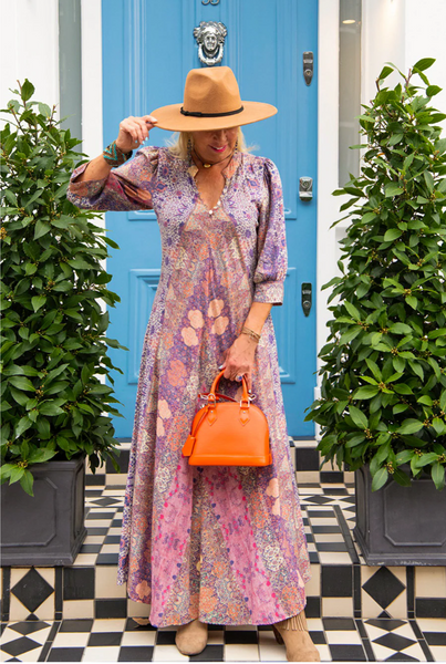 WALKER & WADE:  S/S MIDI DAPHNE DRESS