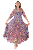 WALKER & WADE:  S/S MIDI DAPHNE DRESS
