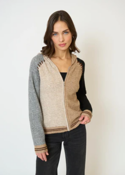 CPW:  FAYE CABLE HOODIE WHIPSTITCH SWTR
