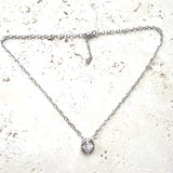 VB&CO:  CRYSTAL MINIMALIST NECK