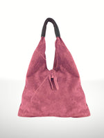 ITALIAN'S LEATHER:  DEMA SUEDE LEATHER BAG