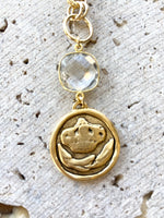VB&CO:  LONG PEARL QUEEN BEE NECK