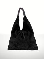 ITALIAN'S LEATHER:  DEMA SUEDE LEATHER BAG