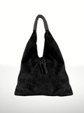 ITALIAN'S LEATHER:  DEMA SUEDE LEATHER BAG
