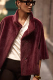 JOSEPH RIBKOFF:  FAUX FUR JACKET VEST