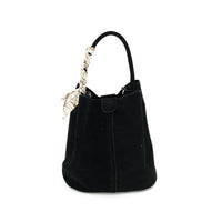 BC BAGS:  SUEDE BUCKET BAG