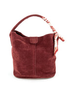 BC BAGS:  SUEDE BUCKET BAG