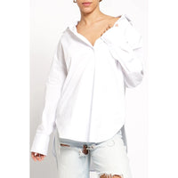 SANS SOUCI:  OVERSIZE BUTTON DOWN SHIRT