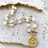 VB&CO:  19" QUEEN BEE PEARL NECK