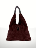 ITALIAN'S LEATHER:  DEMA SUEDE LEATHER BAG