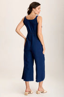 XCVI WEARABLES:  JALILA MOCK DENIM JUMPSUIT