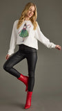 PANACHE:  XMAS MOTIF SWEATSHIRT