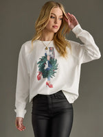PANACHE:  XMAS MOTIF SWEATSHIRT
