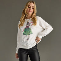 PANACHE:  XMAS MOTIF SWEATSHIRT