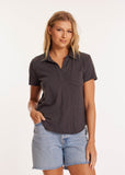 MODODOC:  S/S SHIRTTAIL POLO