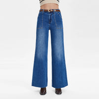 BAYEAS:  FANNY HI RISE UTILTY WIDE LEG JEAN