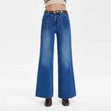 BAYEAS:  FANNY HI RISE UTILTY WIDE LEG JEAN
