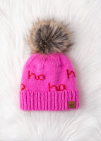 PANACHE:  HO HO HO POM HAT