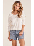 BOBI:  BOATNECK SLOUCHY RAGLAN TOP