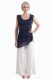 GIGI MODA:  SLEEVELESS RUFFLE TOP