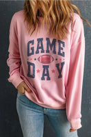 LITTLE DAISY:  GAME DAY DROP SHOULDER SWEATSHIRT