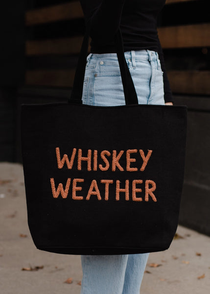 PANACHE:  WHISKEY WEATHER TOTE BAG