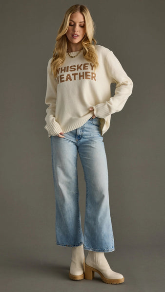PANACHE:  WHISKEY WEATHER SWEATER