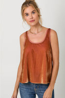 MYSTREE:  VELVET TANK TOP