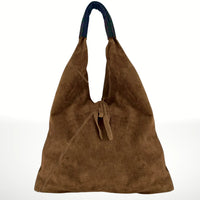 ITALIAN'S LEATHER:  DEMA SUEDE LEATHER BAG