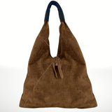 ITALIAN'S LEATHER:  DEMA SUEDE LEATHER BAG