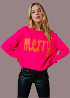 PANACHE:  MERRY CREW NECK SWEATER