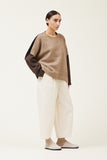 GRADE & GATHER:  COLORBLOCK SWEATER