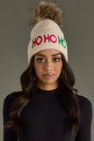 PANACHE:  HO HO HO KNIT HAT
