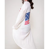 PAPERDOLL:  USA FESTIVITIES CARDIGAN