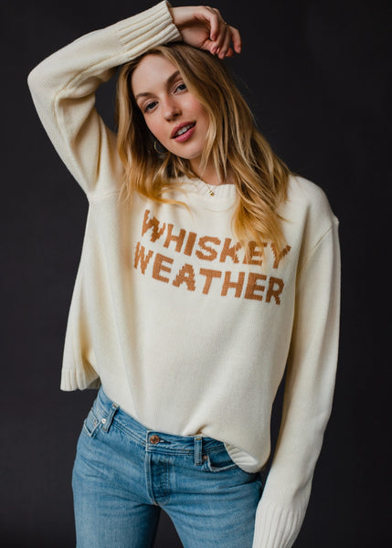 PANACHE:  WHISKEY WEATHER SWEATER