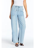TRACTR:  MID RISE DRAWSTRING LOUNGE JEAN PANT
