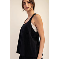 RAE MODE:  SLUB COTTON SLVLS TANK TOP