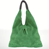 ITALIAN'S LEATHER:  DEMA SUEDE LEATHER BAG