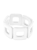 ZENZII:  RESIN SQUARE CUTOUT BRACE