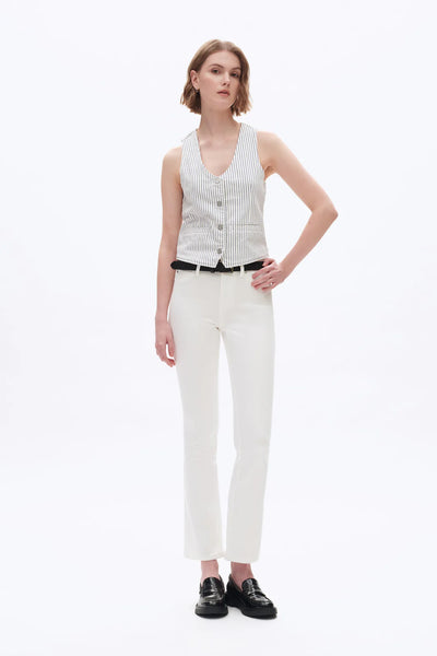 BAYEAS:  MID RISE FLARED JEAN