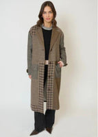 CPW:  RAVEN PATCHWORK LONG COAT