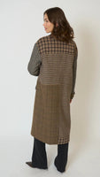 CPW:  RAVEN PATCHWORK LONG COAT