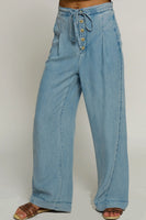 CPW:  MID RISE WIDE LEG TENCEL JEAN