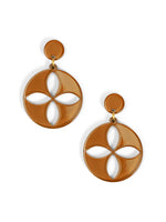 ZENZII:  QUATREFOIL RESIN EAR