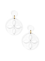 ZENZII:  QUATREFOIL RESIN EAR