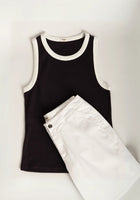 DYLAN:  CONTRAST RIB TANK