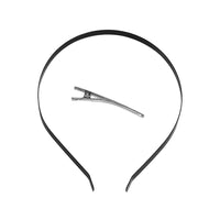 FASCINATORS PORTS:  BOW FEATHER MESH FASCINATOR